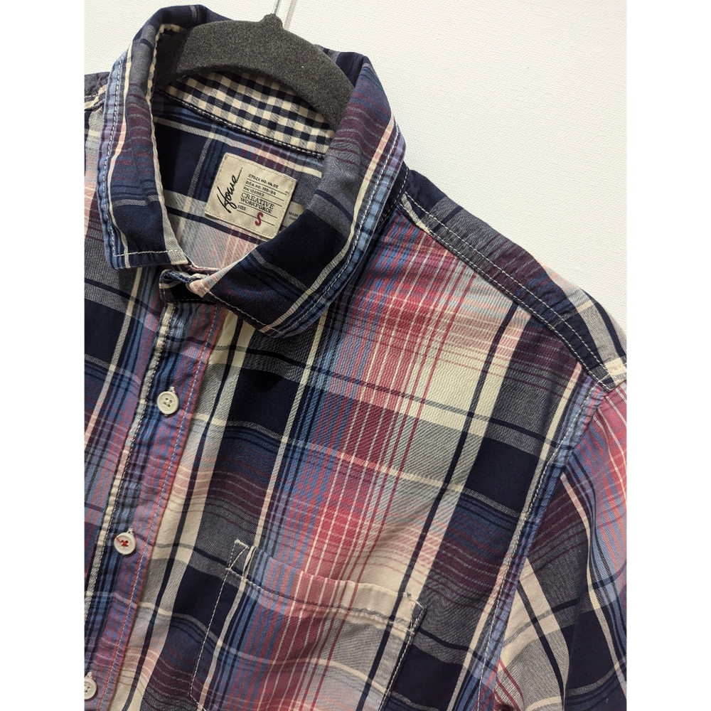 Howe Creative Workforce Plaid Button Up Shirt Men… - image 8